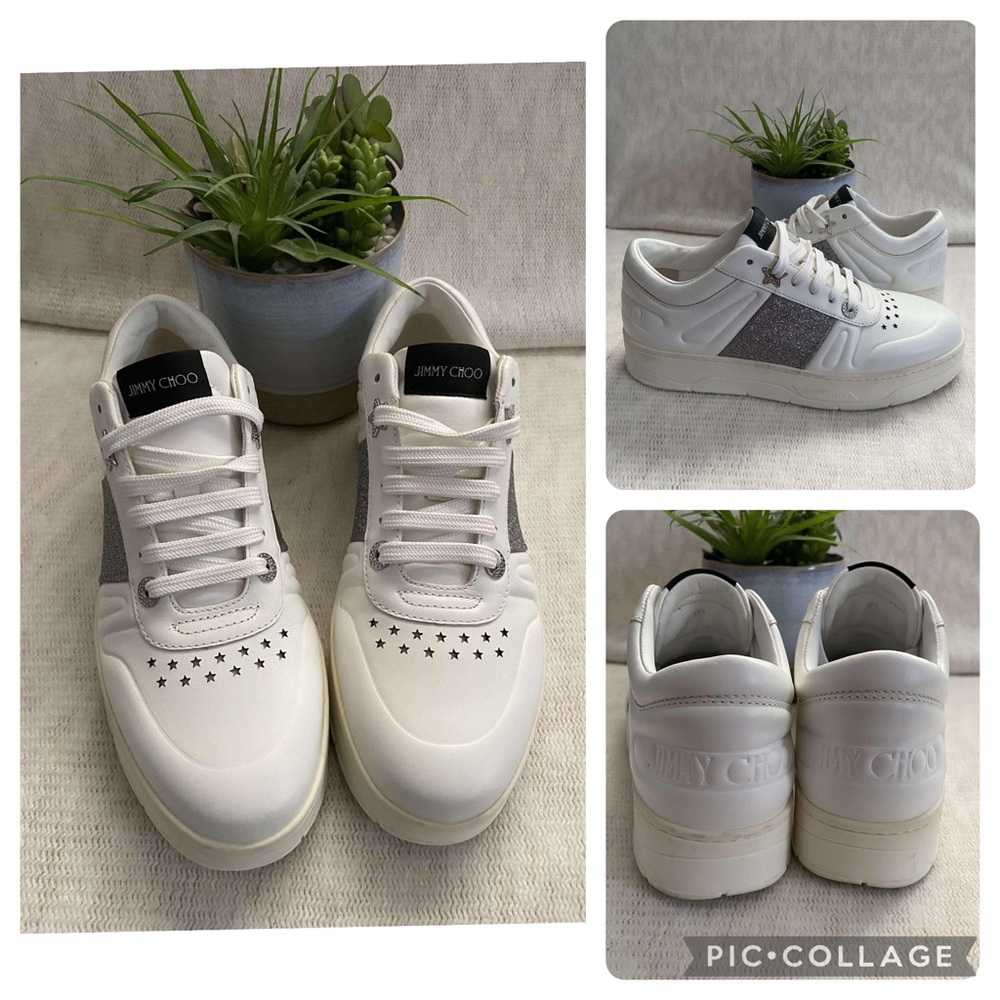 ✨Final Price✨Like New Jimmy Choo Hawaii Platform Sneakers